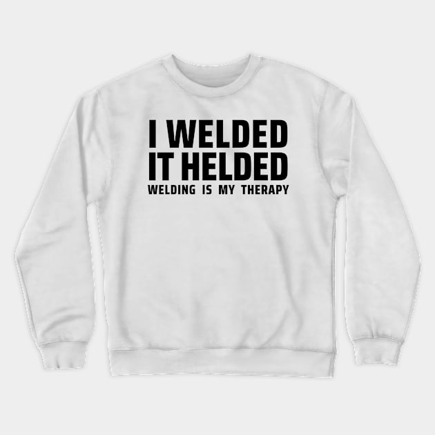 welding Crewneck Sweatshirt by Mandala Project